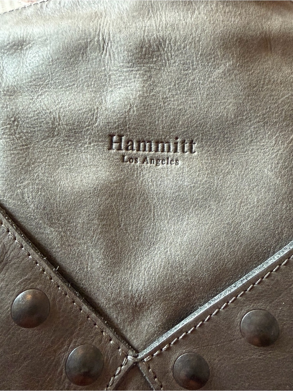 Hammitt studded soft leather shoulder or crossbody bag